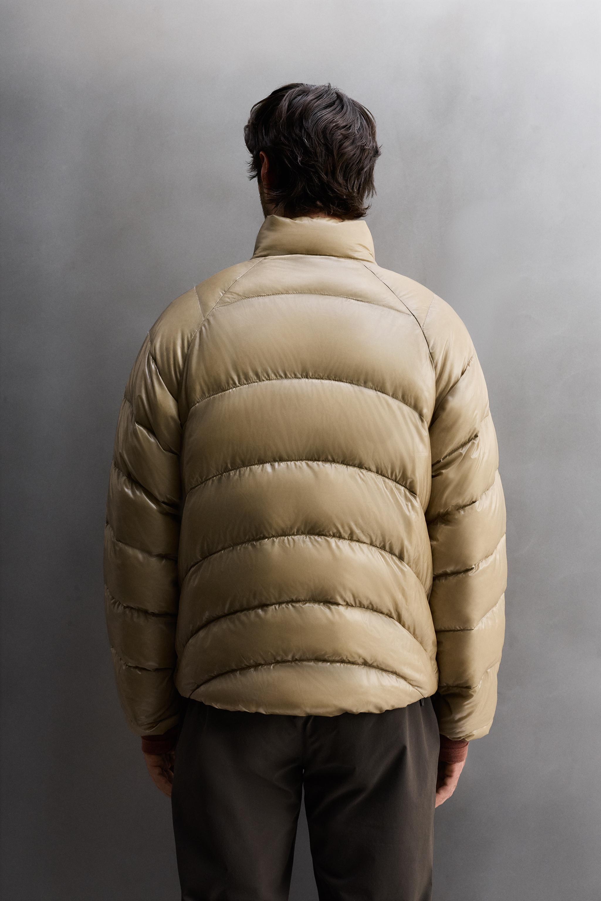 VESTE DOUDOUNE PLIABLE MÉLANGE DE DUVET